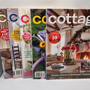 The Cottage Journal Magazine Lot of 5 Issues From 2020